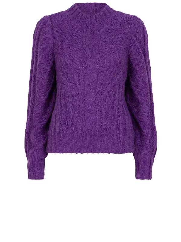 DANTE6 D6Azalee Turtle Neck Sweater* Brei