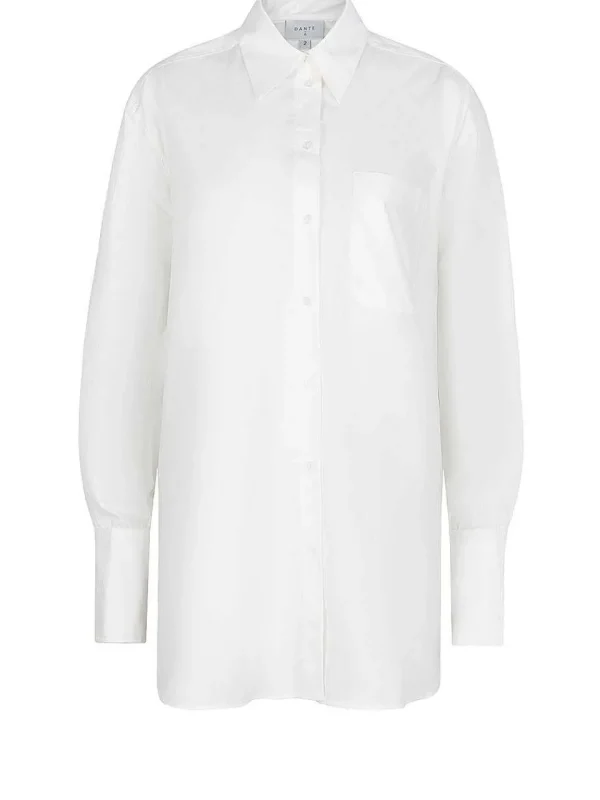 DANTE6 D6Ethan Oversized Poplin Shirt* Blouses