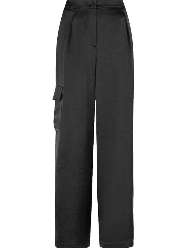 DANTE6 D6Harlow Satin Wide Pants* Broeken