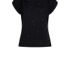 DANTE6 D6Idety Studded Rhinestone Tee* Tops