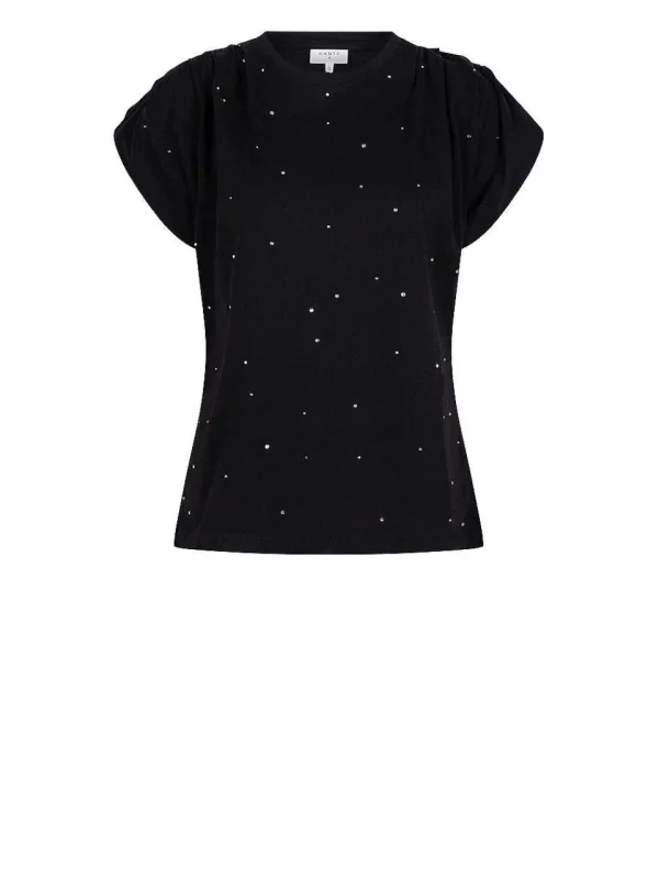 DANTE6 D6Idety Studded Rhinestone Tee* Tops