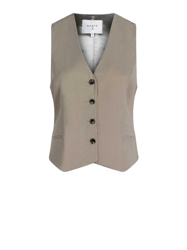 DANTE6 D6Melva Tailored Vest* Blazers & Jassen