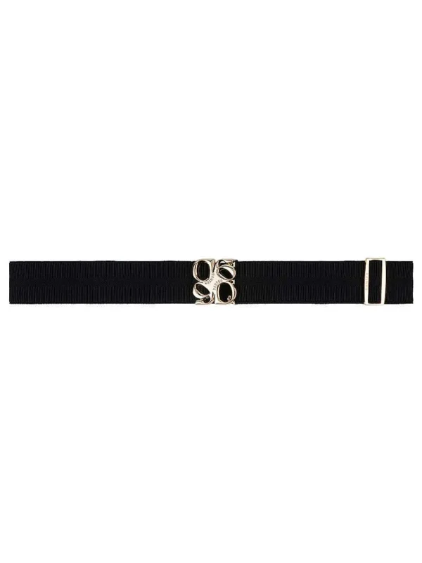 DANTE6 D6Motif Logo Tape Belt Gold* Accessoires