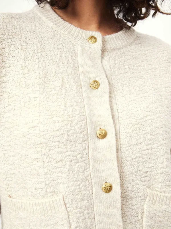 DANTE6 D6Nio Fancy Boucle Cardigan* Brei