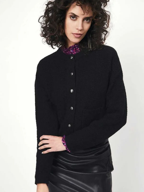 DANTE6 D6Nio Fancy Boucle Cardigan* Brei