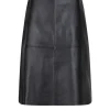 DANTE6 D6Noora Leather Skirt* Rokken