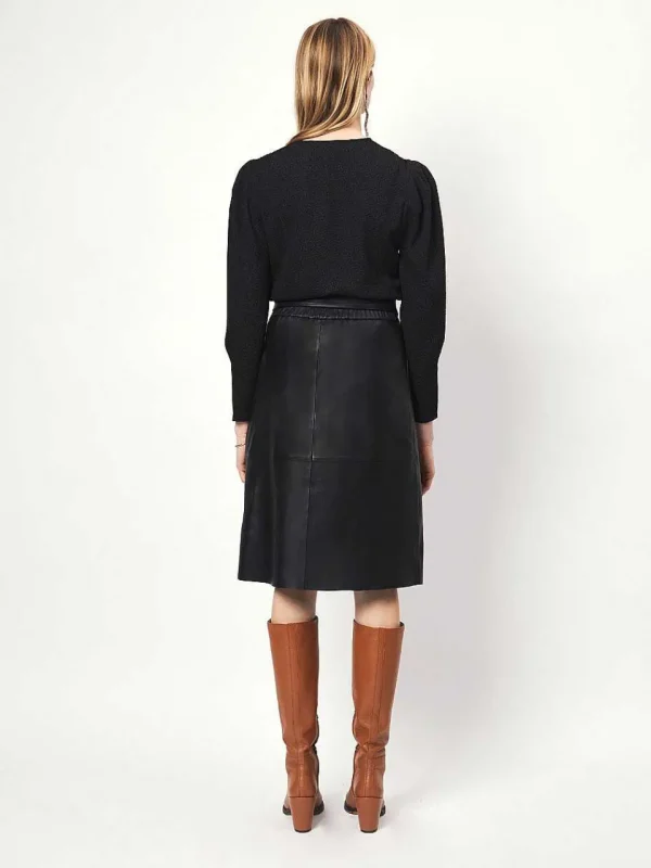 DANTE6 D6Noora Leather Skirt* Rokken