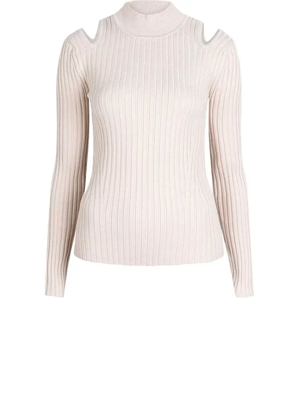 DANTE6 D6Rome Cut-Out Turtle Neck Top* Brei