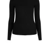 DANTE6 D6Rome Cut-Out Turtle Neck Top* Brei