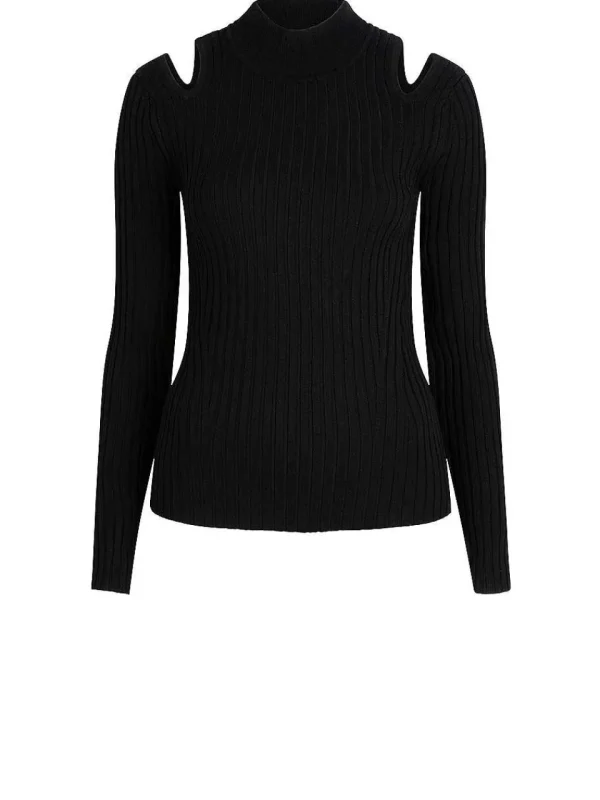 DANTE6 D6Rome Cut-Out Turtle Neck Top* Brei