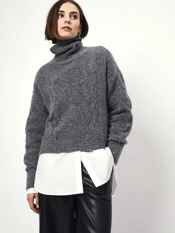 DANTE6 D6Tokyo Turtle Neck Sweater* Brei