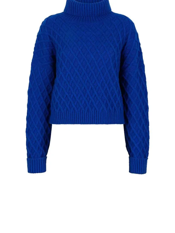 DANTE6 D6Veneto Solid Turtle Sweater* Brei